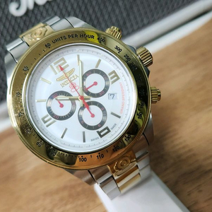 # 인빅타 스위스메이드 스피드웨이 다이버 골드콤비 남성명품시계 급처 이미지