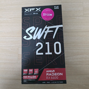 xfx RX6600 그래픽카드 이미지