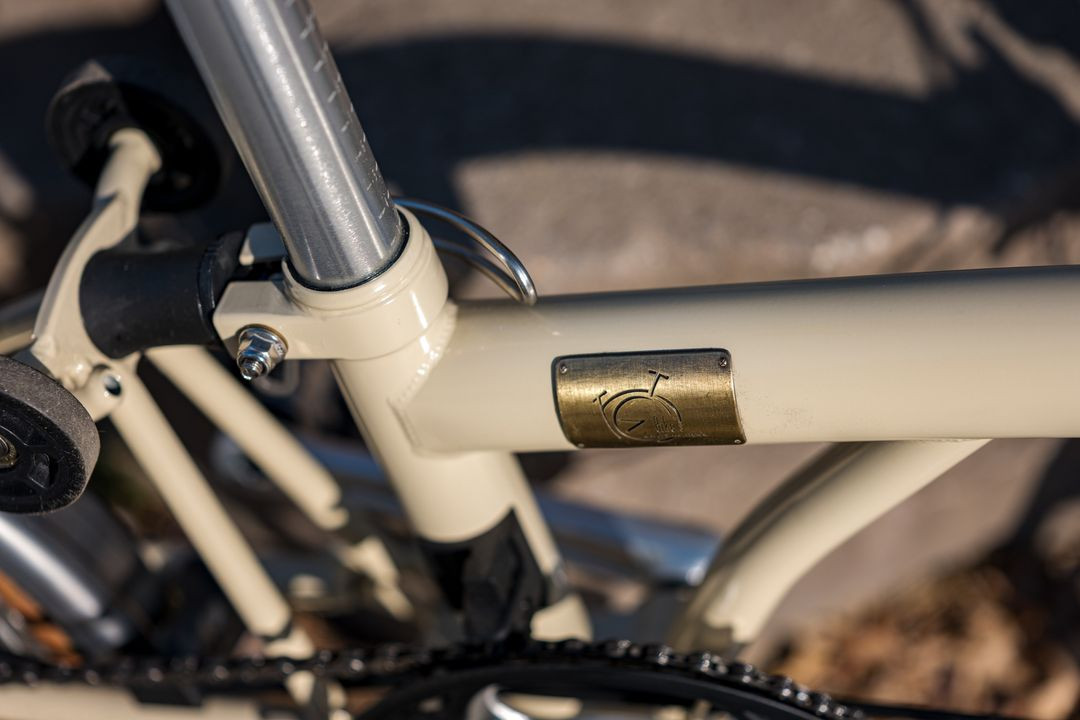 DDZK 바이크스 시티 바닐라 실버 트라이폴드 자전거 판매 이미지