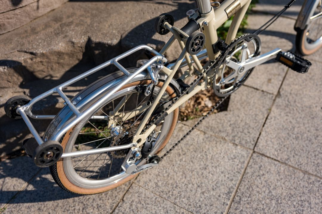 DDZK 바이크스 시티 바닐라 실버 트라이폴드 자전거 판매 이미지