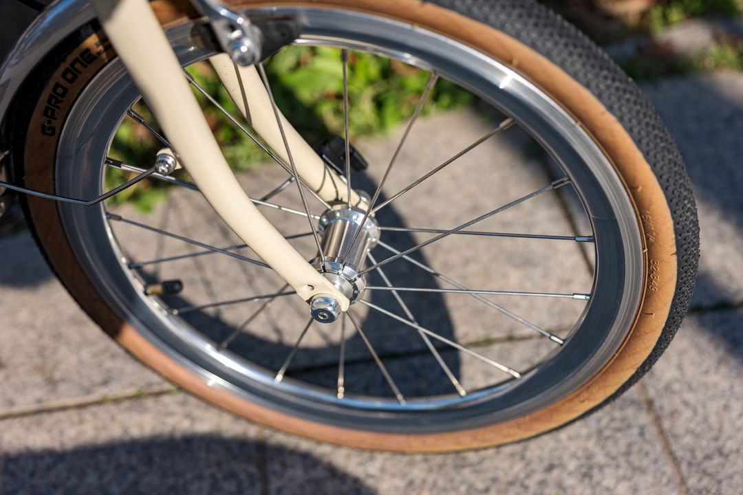 DDZK 바이크스 시티 바닐라 실버 트라이폴드 자전거 판매 이미지