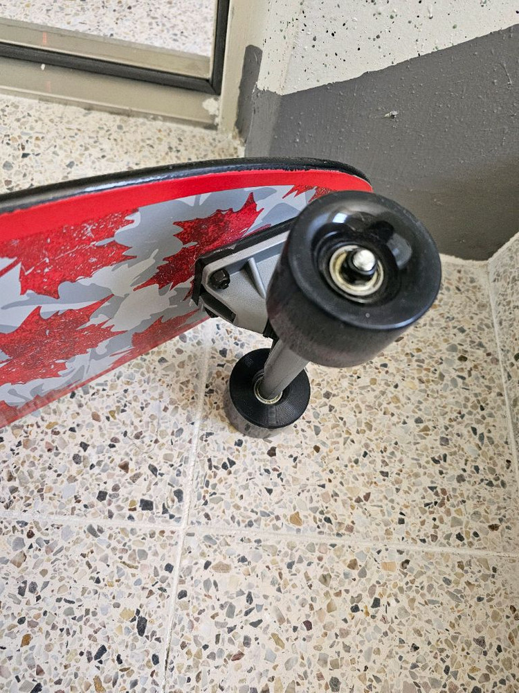 유럽 메이플 스케이트보드 크루저보드 레드/블랙(한번 사용,상태최상) 이미지