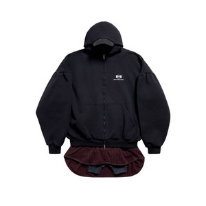 [1] 발렌시아가 유니티 레이어드 오버사이즈 후드자켓 이미지