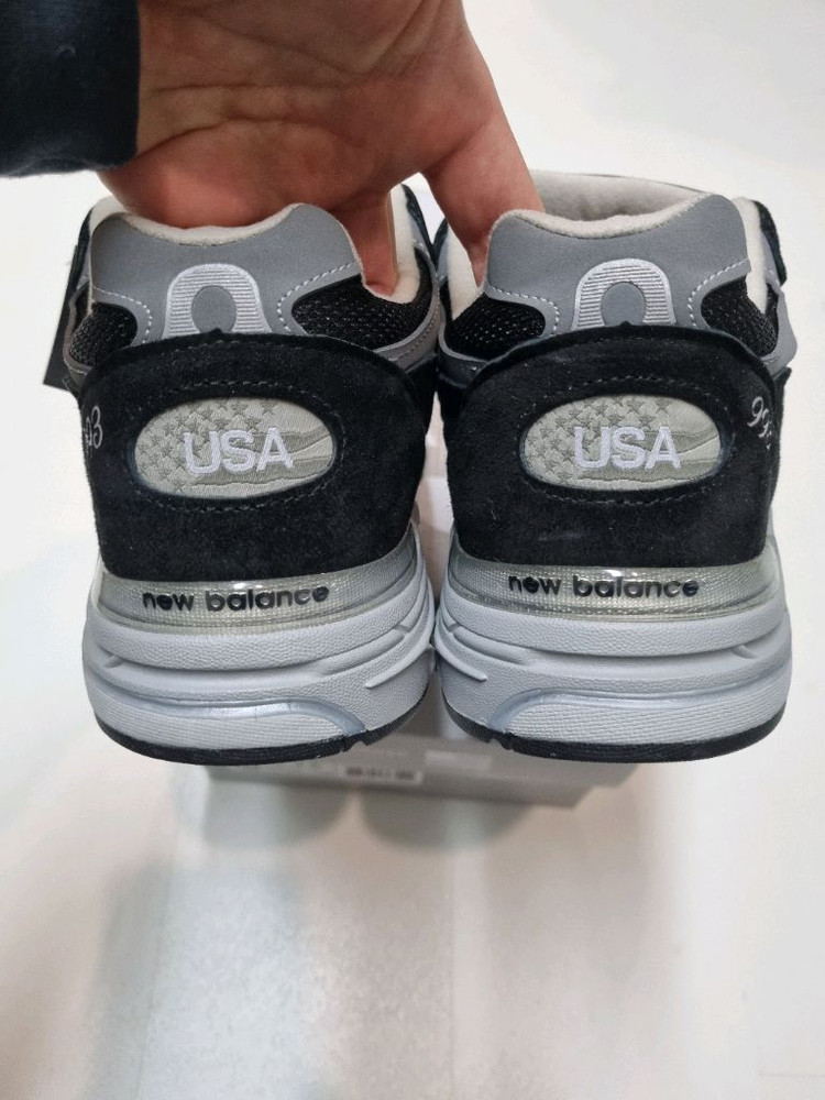 뉴발란스 993 블랙/그레이 265 4E 새상품 이미지