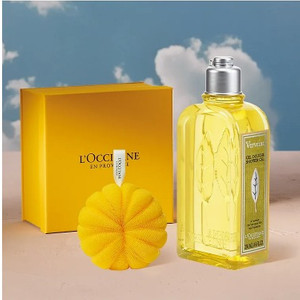 록시땅 퍼퓸드 샤워 젤(버베나) 250ml + 사워볼 (택포가격) 이미지