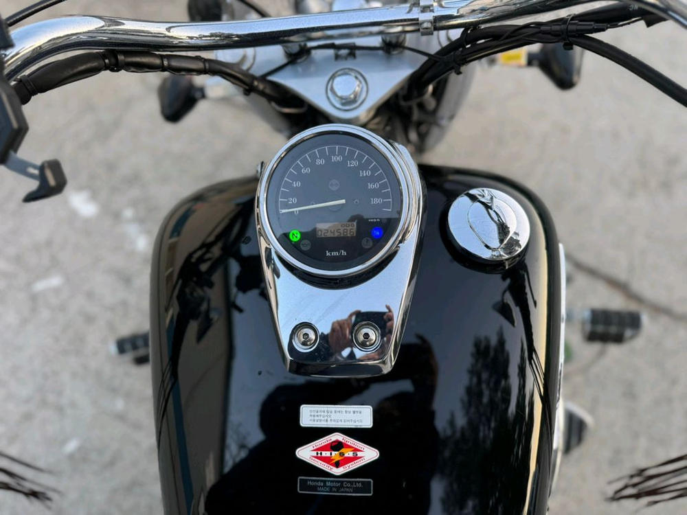 혼다 쉐도우750 vt 07년 짧은키로수 무꿍무슬립 팝니다 이미지