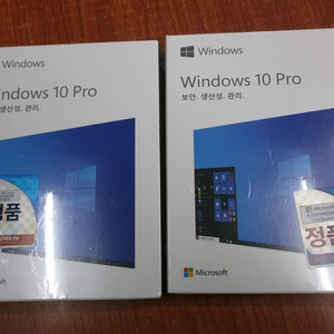 Windows 10 Pro k 32.64겸용 FPP 기업용 한글 미개봉 이미지