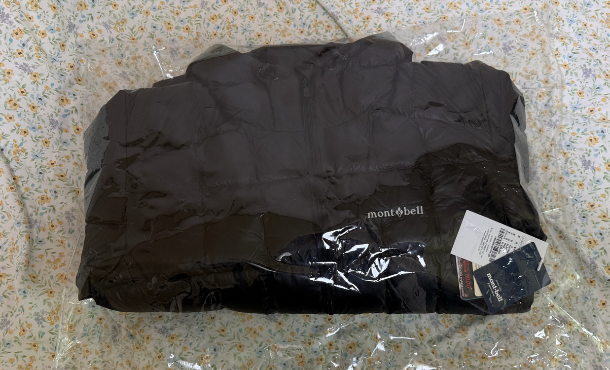 [국내 정식제품] 몽벨 플라즈마1000 알파인 경량패딩(미개봉) 팝니다 이미지