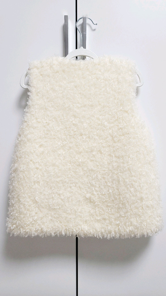 프렌치캣 뽀글이 양털 베스트 조끼 120사이즈 이미지