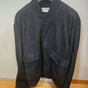 105 XL) 오피신 제네랄 염소가죽 고트스킨 스웨이드 A-2 블루종 가죽자켓 이미지