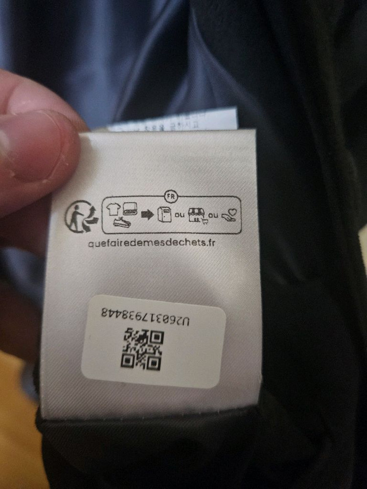 105 XL) 오피신 제네랄 염소가죽 고트스킨 스웨이드 A-2 블루종 가죽자켓 이미지