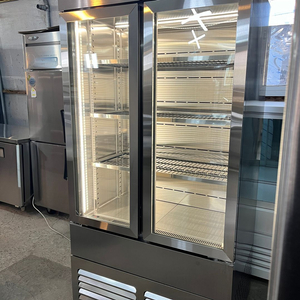 한성 정육쇼케이스 냉동고 냉장고 여닫이 올스텐 업소용 고기숙성고 4단 간냉식 앞문형 이미지