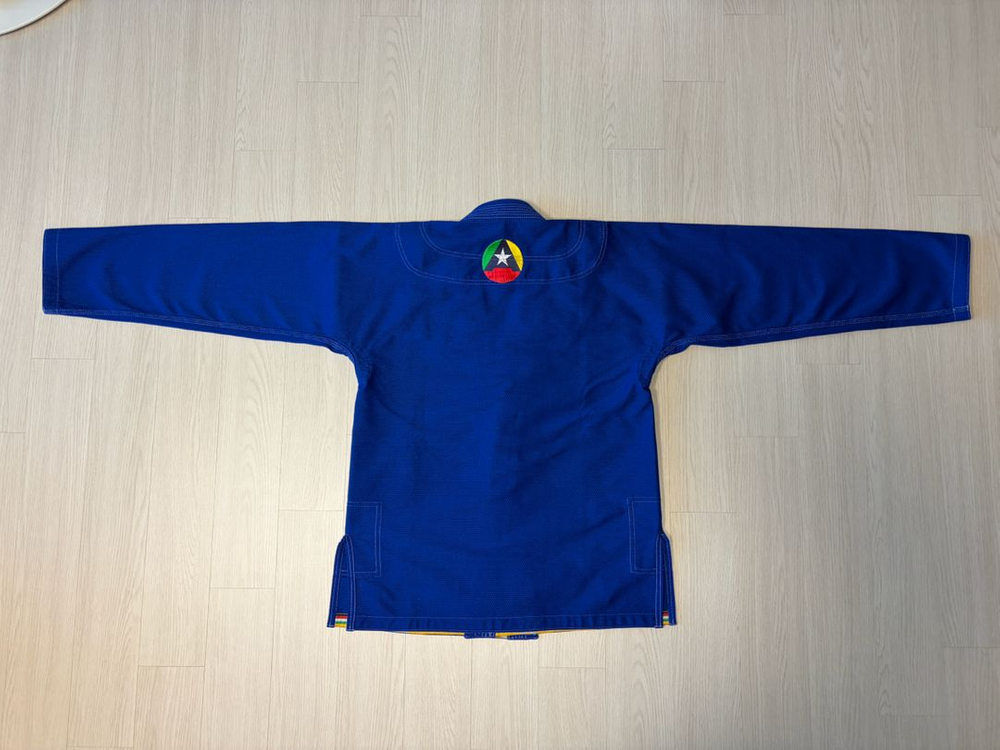 새상품 스크램블 에슬릿 퍼스트 에디션 주짓수 도복 블루 A1L 14만원 이미지