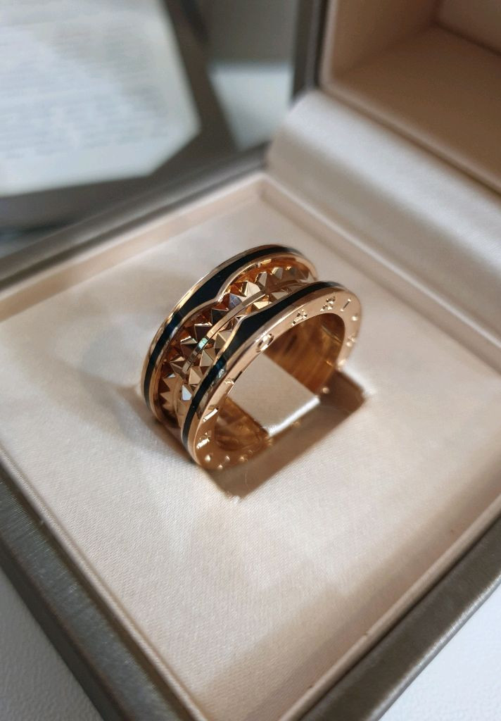 불가리 정품 비제로원 락2밴드링 반지 54호 이미지