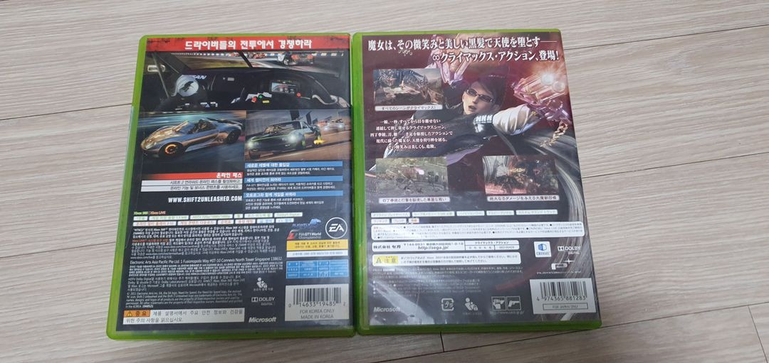 xbox 360 니드포쉬프트2,베요네타 판매 이미지