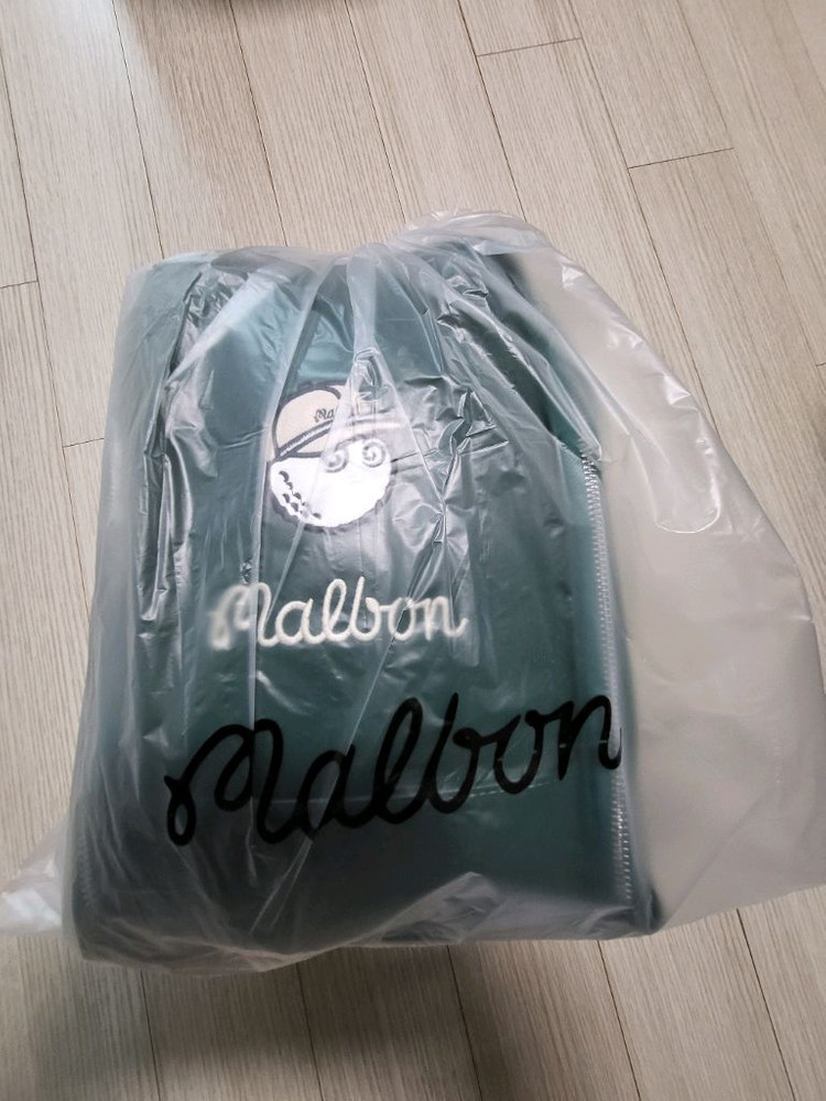 말본 슈즈백 그린색상 팝니다 신발가방 골프화가방 이미지