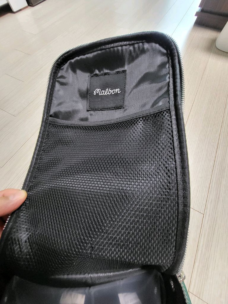 말본 슈즈백 그린색상 팝니다 신발가방 골프화가방 이미지