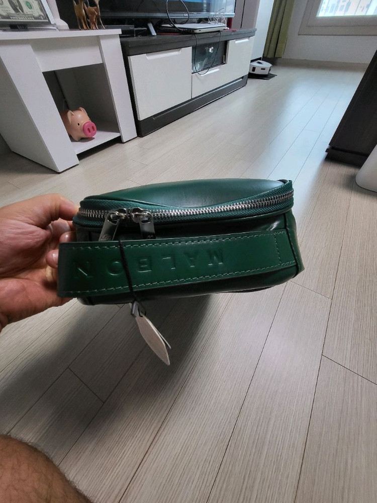 말본 슈즈백 그린색상 팝니다 신발가방 골프화가방 이미지