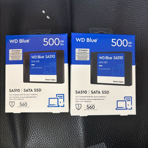 SSD미개봉 팝니다 WD 500g, ABKO 120g 이미지