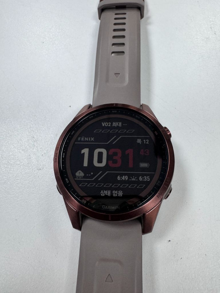 가민 피닉스 7S 사파이어 솔라 GPS 스마트워치 이미지