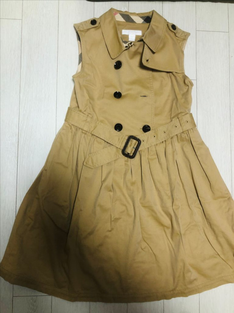 버버리키즈 트렌치 원피스 10y 이미지