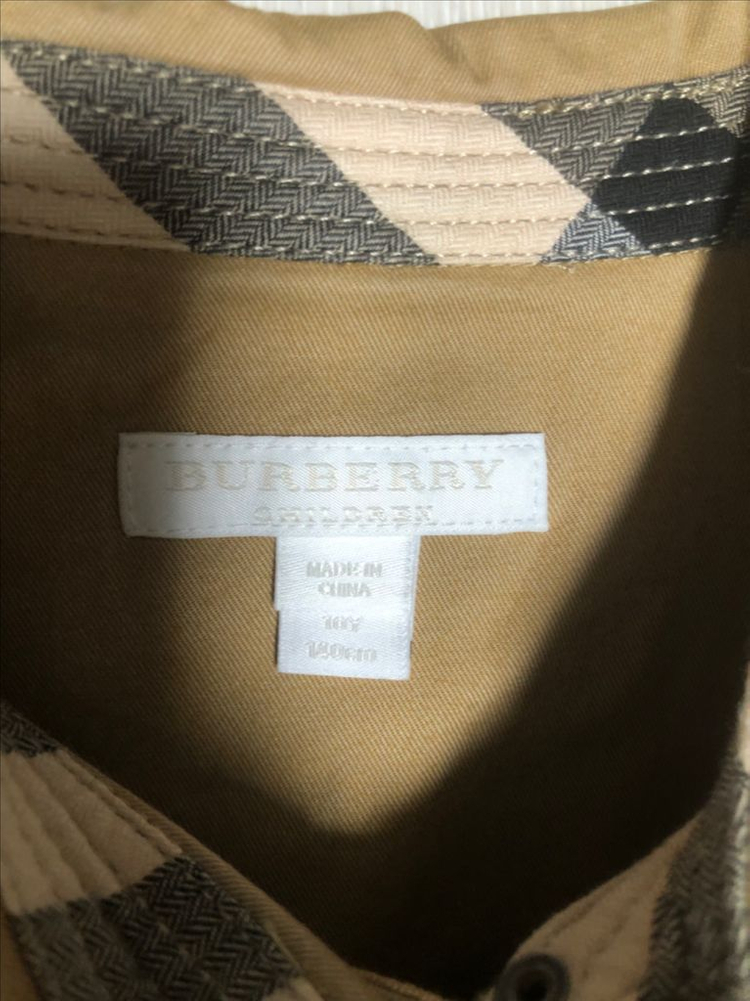 버버리키즈 트렌치 원피스 10y 이미지