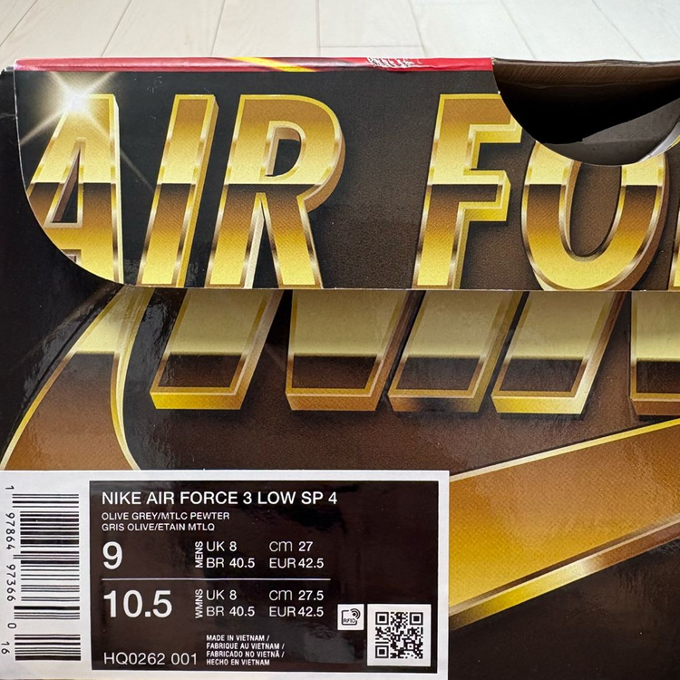 [270] 나이키 x 니고 x 리바이스 에어포스3 로우 이미지