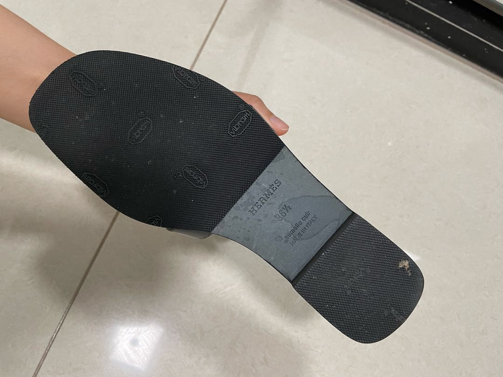 에르메스 오란 블랙 36.5 이미지
