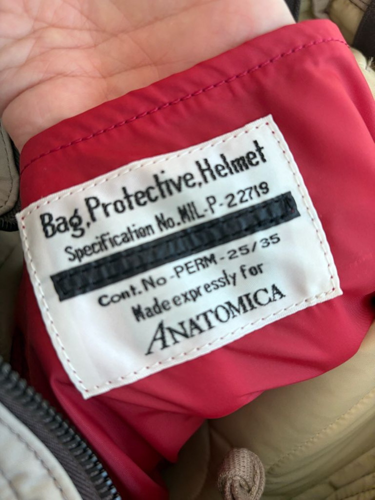 아나토미카 고어텍스 헬멧백 샌드화이트 이미지