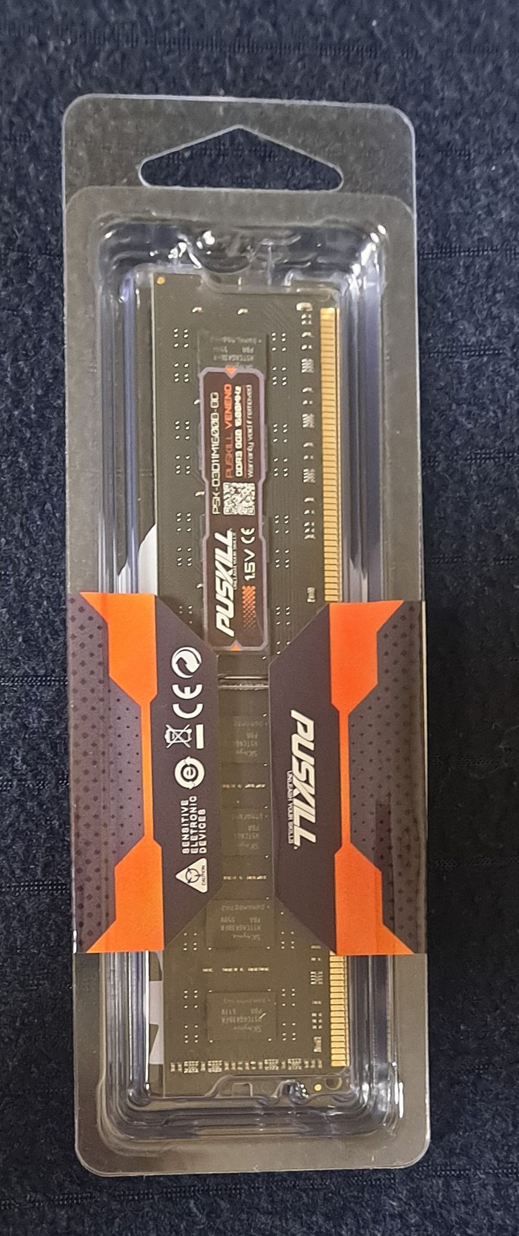 PUSKILL 데스크탑 램 DDR3 8GB 1600MHZ (PUSKILL Desktop RAM DDR3 8GB) 이미지
