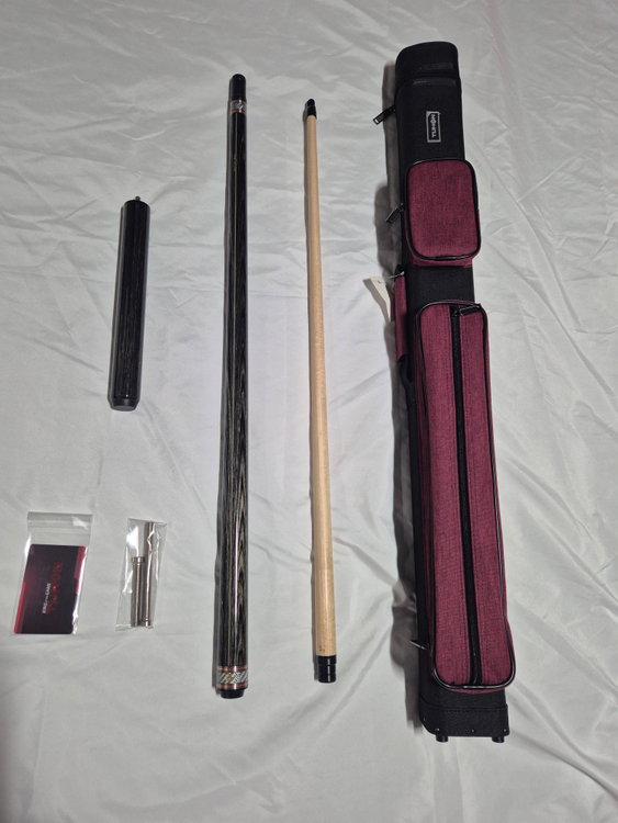 신품 당구큐대 투혼큐 TK-800SF 개인큐대 풀세트 큐케이스 익스텐션 보증서 이미지