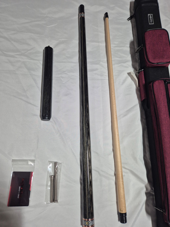 신품 당구큐대 투혼큐 TK-800SF 개인큐대 풀세트 큐케이스 익스텐션 보증서 이미지