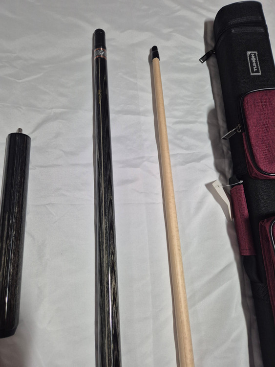 신품 당구큐대 투혼큐 TK-800SF 개인큐대 풀세트 큐케이스 익스텐션 보증서 이미지