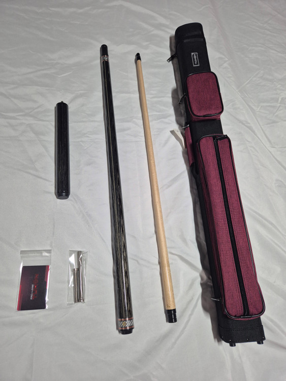 신품 당구큐대 투혼큐 TK-800SF 개인큐대 풀세트 큐케이스 익스텐션 보증서 이미지