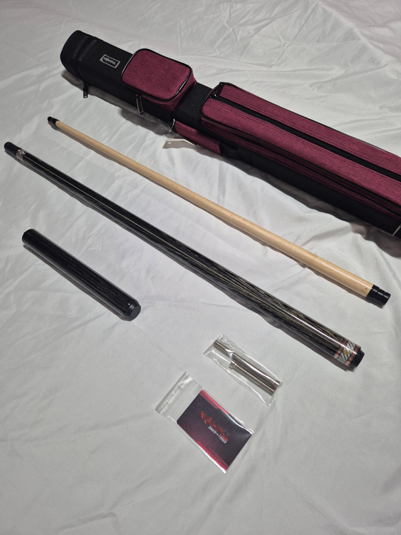 신품 당구큐대 투혼큐 TK-800SF 개인큐대 풀세트 큐케이스 익스텐션 보증서 이미지