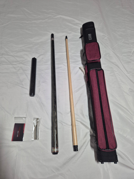 신품 당구큐대 투혼큐 TK-800SF 개인큐대 풀세트 큐케이스 익스텐션 보증서 이미지