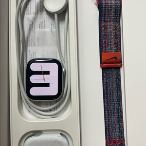 애플워치10 46mm 실버 SS급 이미지