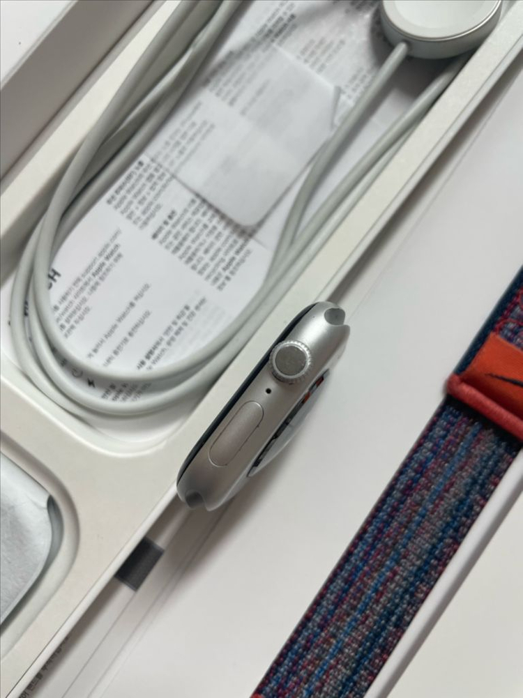 애플워치10 46mm 실버 SS급 이미지