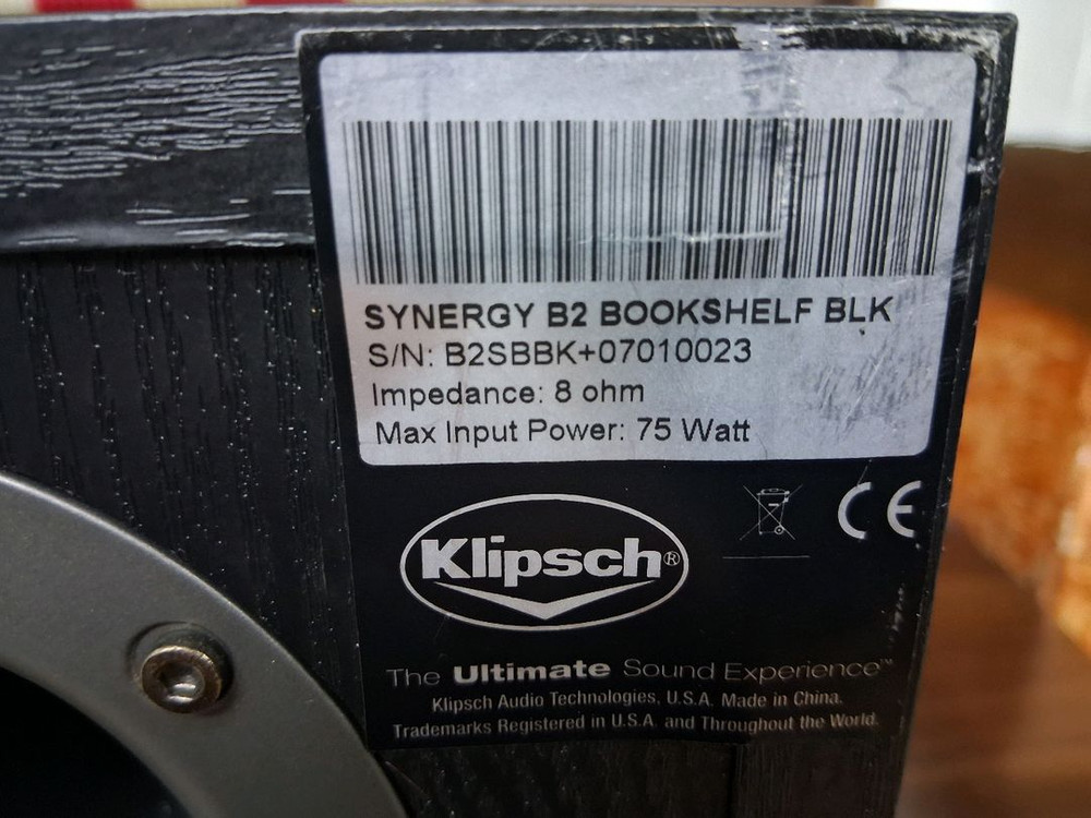 클립쉬 시너지 b2 북쉘프 스피커 Klipsch synergy b2 이미지