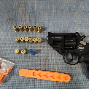 버섯탄 리볼버 에어소프트 건 판매합니다. 이미지