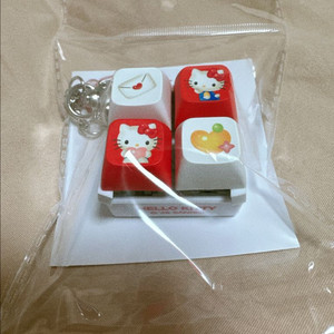 헬로키티 키캡 키링 이미지