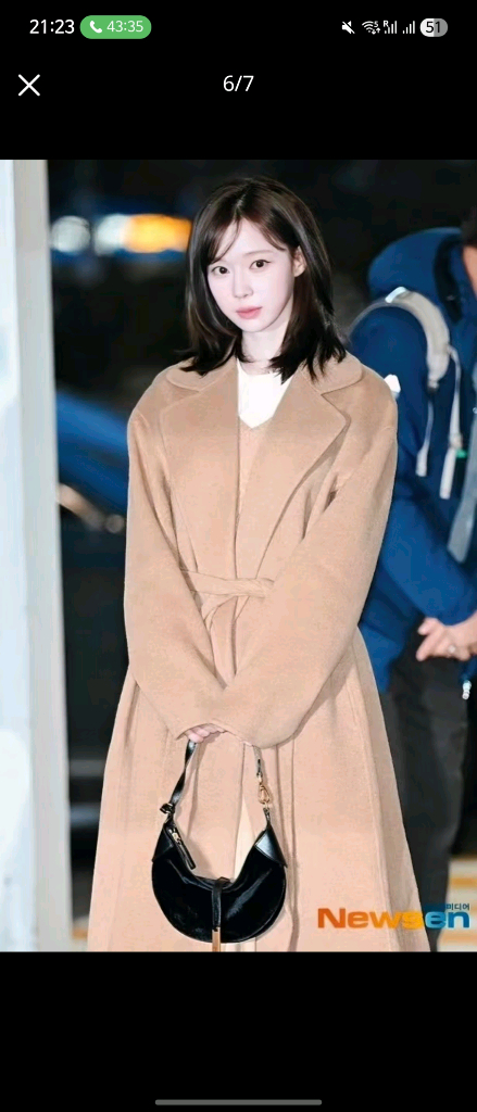 (윈터착용) 폴로 랄프로렌 울 캐시미어 블렌드 랩 벨트 코트 여성 롱코트 이미지
