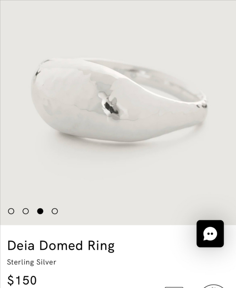 모니카비나더 데이아 링 반지 monica vinader 이미지