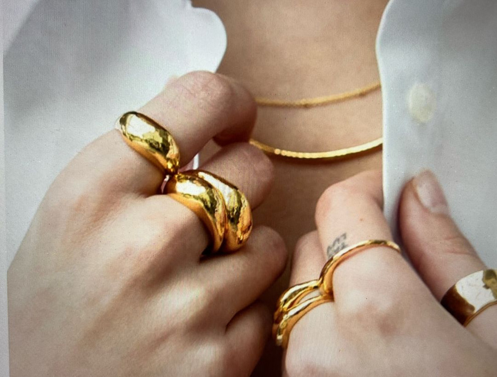 모니카비나더 데이아 링 반지 monica vinader 이미지