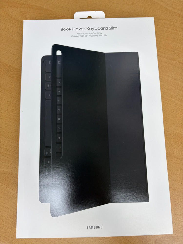 삼성 갤럭시탭 북커버 키보드 슬림 S8+, S7 FE, S7+ 이미지