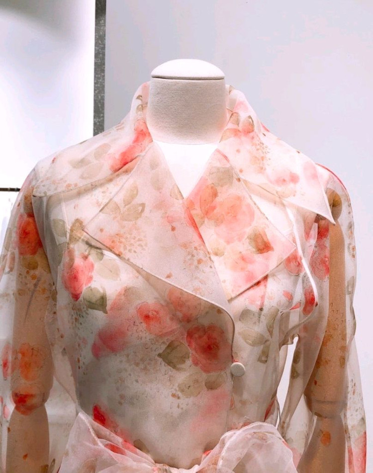 지고트 오간자트렌치겸원피스 이미지