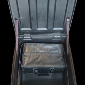 오토바이 피자탑박스 블랙 이미지