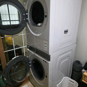 삼성 ai 세탁기 건조기 거의새것 이미지