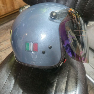 오픈페이스헬멧 단추형 쉴드팝니다 이미지