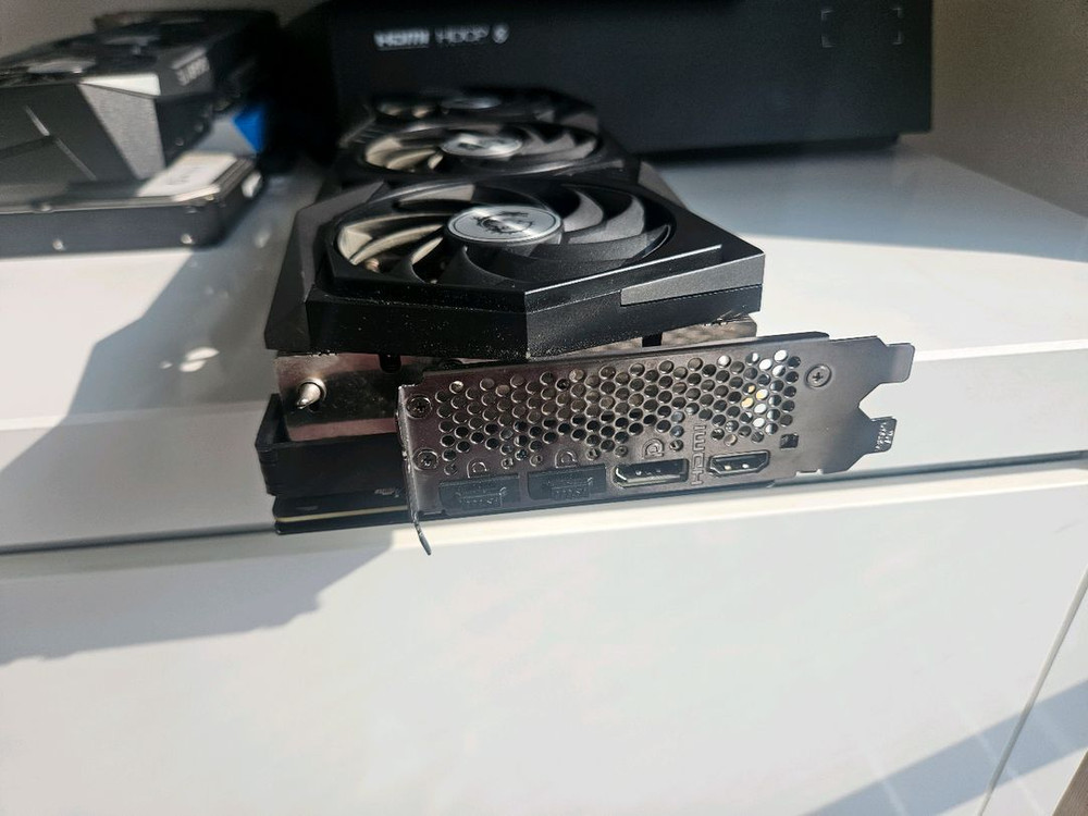 MSI RTX 3070ti Gaming X트리오 그래픽카드 판매 이미지